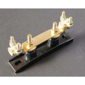 BARRETTE DE COUPURE LAITON HAUTE POUR CONDUCTEURS - 16 À 70MM² - SERRAGE MÉCANIQUE