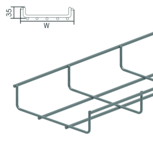 CHEMIN DE CÂBLE EN FIL - H35 L150