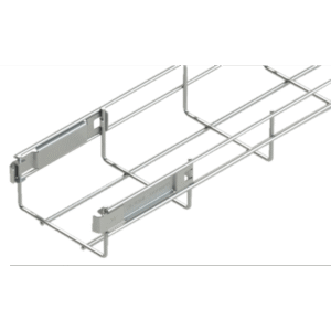 CHEMIN DE CÂBLE EN FIL - H55 L400 - ÉCLISSAGE AUTOMATIQUE