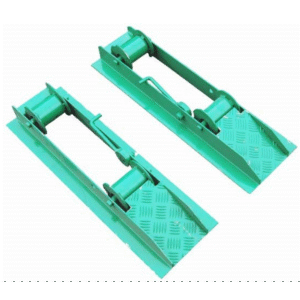 PAIRE DE DÉROULEUR DE CÂBLES - À SABOT - ALUMINIUM - 1500kg