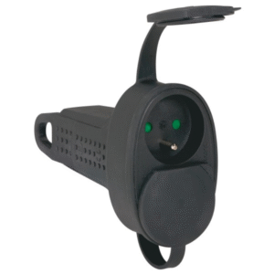 PROLONGATEUR DOMESTIQUE DOUBLE - 2P+T - À VIS