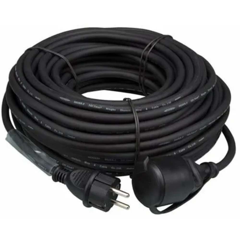 RALLONGE DOMESTIQUE - 16A - MONOPHASÉ - H07RN-F 3G1.5 - 25M