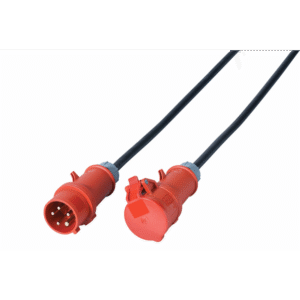 RALLONGE INDUSTRIELLE - 32A - TÉTRAPOLAIRE - H07RN-F 5G6 - 25M