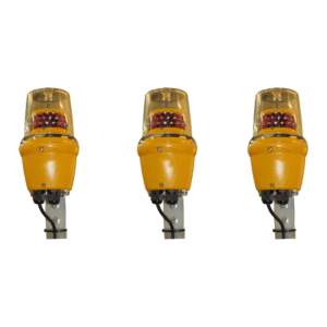 FEUX DE BALISAGE AÉRIEN À LED ROUGE POUR GRUE