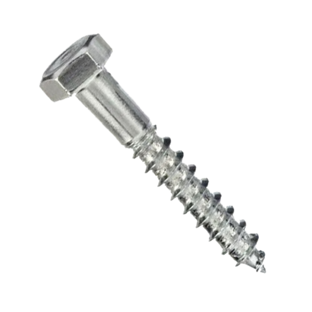 VIS À BOIS TÊTE - H 12X90 ZI