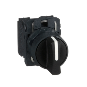 BOUTON TOURNANT PLASTIQUE - 3 POSITIONS - Ø22 - CONTACT F+F