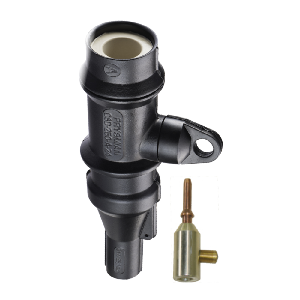 CONNECTEUR SÉPARABLE - DROIT - A/250A - 25-95² - SERRAGE MÉCANIQUE - 3 PIÈCES