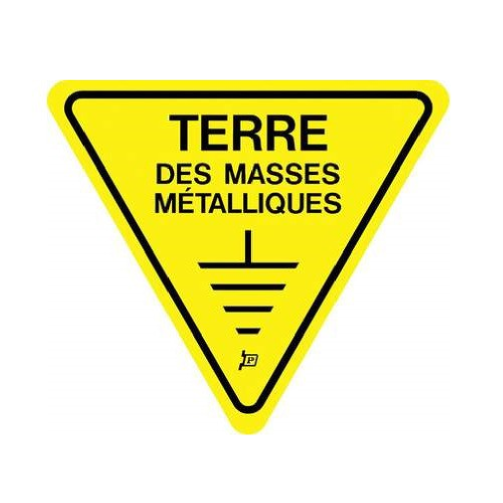 PANCARTE - TRIANGLE TERRE DES MASSES - 100X100