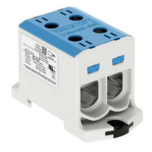 BORNE DE JONCTION MODULAIRE - 2X6/95 - BLEU