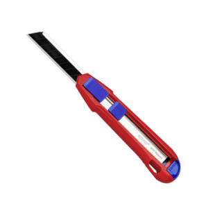 CUTTER À LAME AUTO-BLOQUANTE AVEC BARRE DE STABILISATION