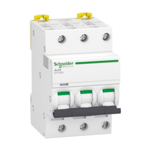 DISJONCTEUR IDT40N - 3P - 40A - 10KA - COURBE D