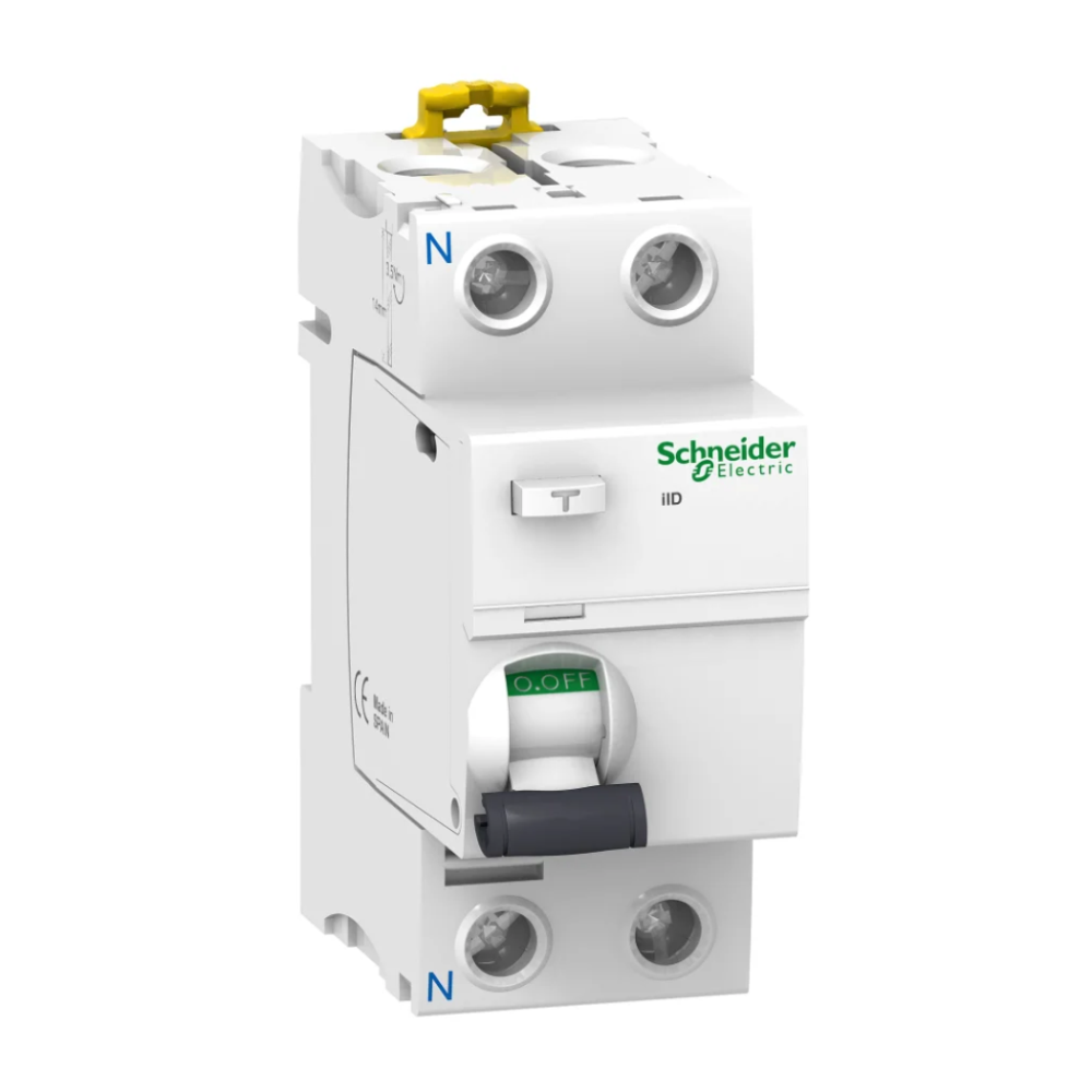 INTERRUPTEUR DIFFÉRENTIEL - 2P - 63A - 300mA