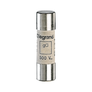 CARTOUCHE INDUSTRIELLE CYLINDRIQUE - TYPE gG - 10X38 - SANS VOYANT - 10A