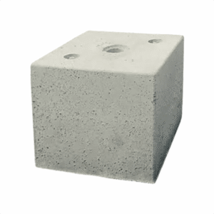 BLOC SIGNALISATION 250 KG - RÉSERVATION 140 - C 50X50 - H50