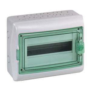 COFFRET MODULAIRE ÉTANCHE - 12 MODULES -1 RANGÉE