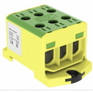 BORNE DE JONCTION MODULAIRE - 35/240 - VERT/JAUNE