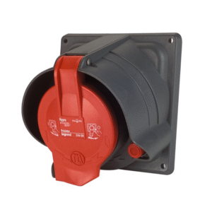 SOCLE DE PRISE INDUSTRIEL ENCASTRÉ PRISINTER - 63A - 3P+T