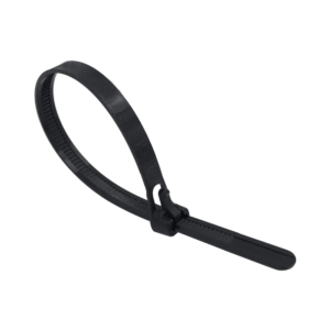 COLLIER DE FIXATION - SERRAGE MANUEL - 7,6X500 - NOIR