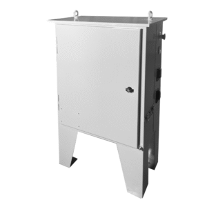 ARMOIRE PIED DE GRUE - 160A - AVEC PRISES DE COURANT - 2 DÉPARTS