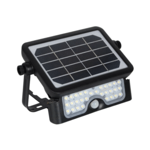PROJECTEUR LED SOLAIRE 10W AVEC DETECTEUR DE PRESENCE ET CREPUSCULAIRE PANNEAU SÉPARÉ