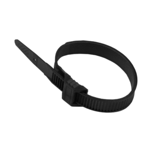 COLLIER DE FIXATION - SERRAGE MÉCANIQUE - 9X760 - NOIR