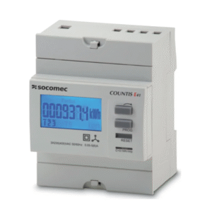 COMPTEUR MODULAIRE - TRIPHASÉ - SUR TRANSFORMATEUR D'INTENSITÉ (SOCOMEC)