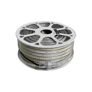 RUBAN 144 LED - À VIS - 25M - 6000K - ALIMENTATION - KIT FIXATION