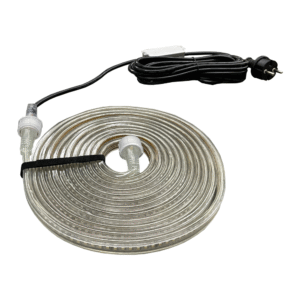 RUBAN 144 LED - À VIS - 5M - 6000K - ALIMENTATION - KIT FIXATION