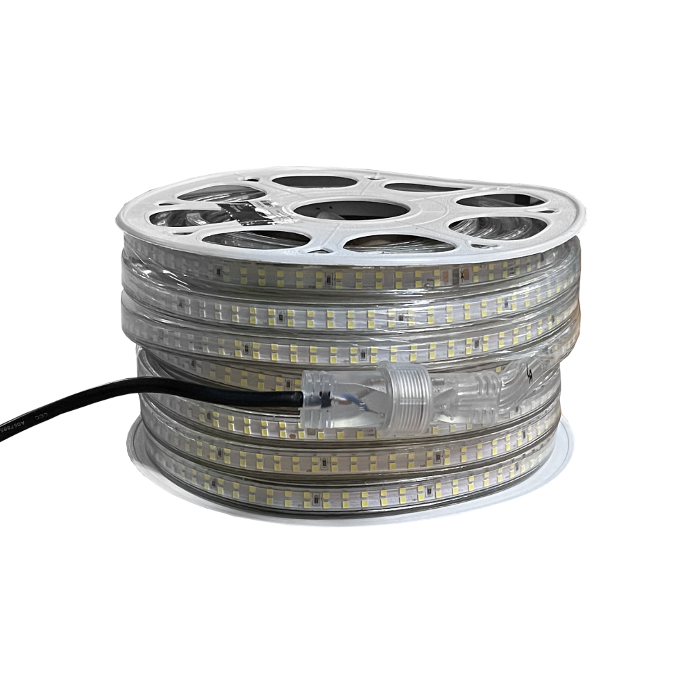 RUBAN 240 LED - À VIS - 25M - 6000K - ALIMENTATION - KIT FIXATION – Image 2
