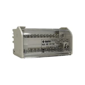 RÉPARTITEUR MODULAIRE BIPOLAIRE - 40A - 6 MODULES