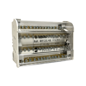RÉPARTITEUR MODULAIRE BIPOLAIRE - 125A - 8 MODULES
